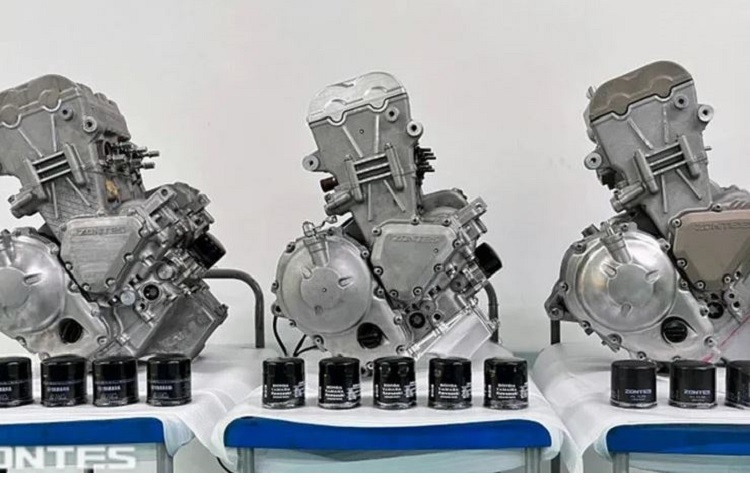 Dreizylindermotor mit bis zu 1000 ccm von Zontes aus China