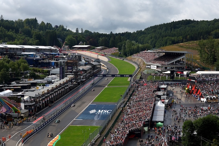 Willkommen zum Rennen in Spa Francorchamps