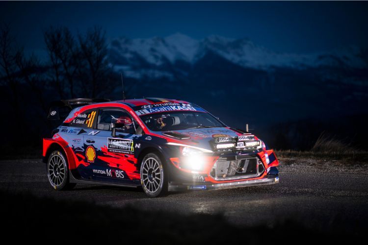 Grundstein für den WM-Titel: Sieg bei der Rallye Monte Carlo