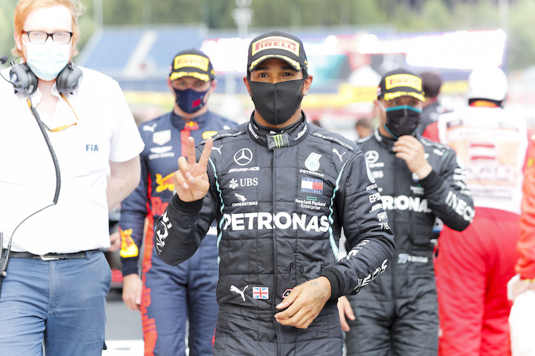 Mercedes-Überflieger Lewis Hamilton