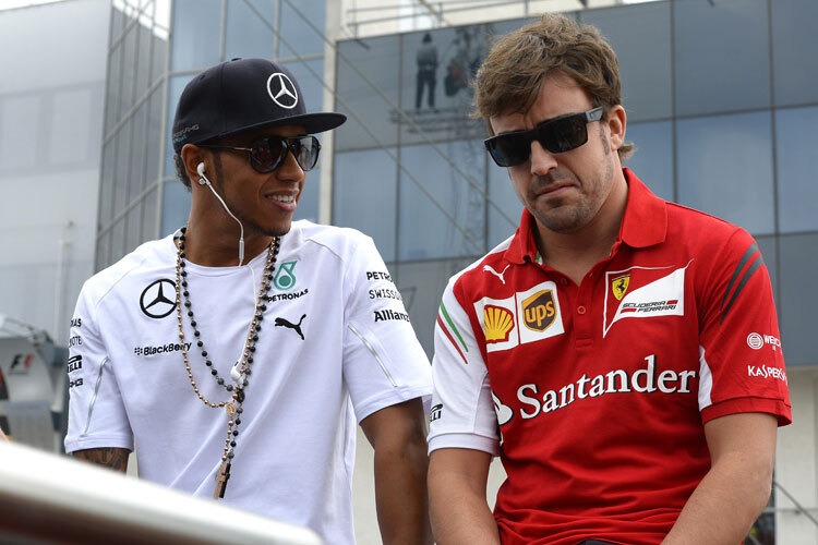 Lewis Hamilton hält viel von Fernando Alonso 