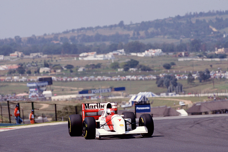 Michael Andretti feierte 1993 bei der letzten Austragung des Südafrika-Rennens sein GP-Debüt