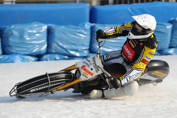 Max Niedermaier darf 2014 Eisspeedway-Team-WM und -EM fahren