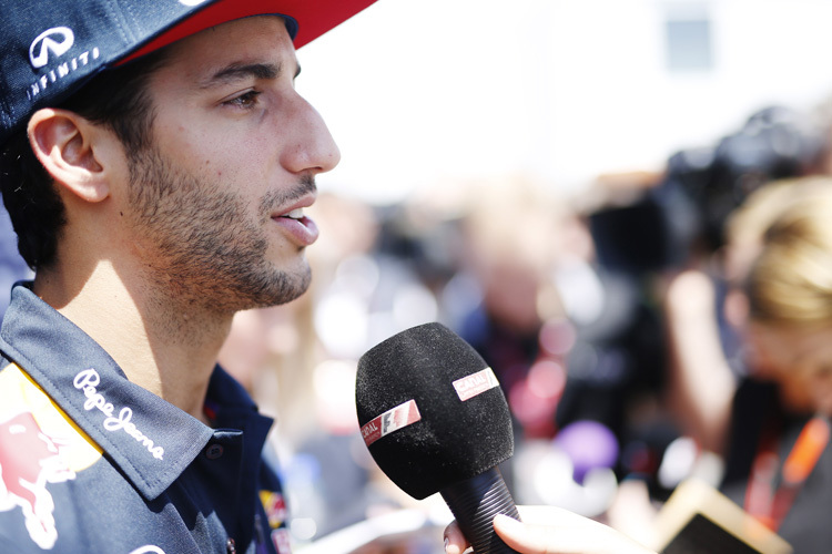 Daniel Ricciardo ist ratlos