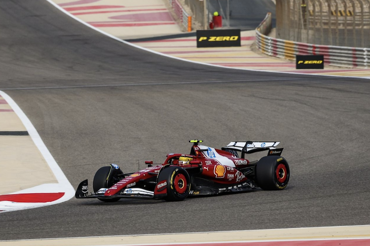 Lewis Hamilton in Bahrain