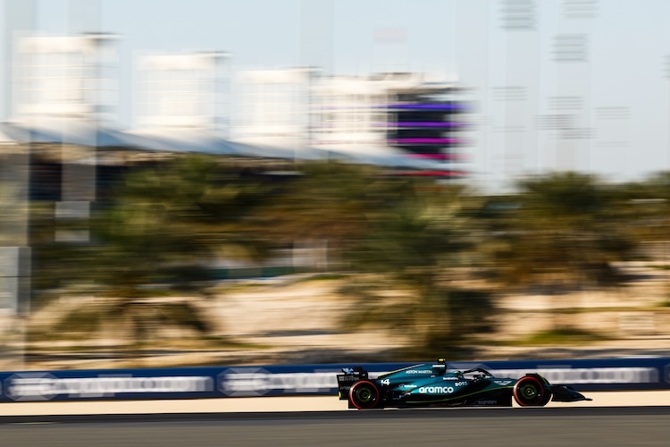 Zweitschnellster: Fernando Alonso im Aston Martin