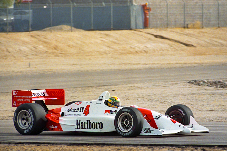 Ayrton Senna 1992 im IndyCar