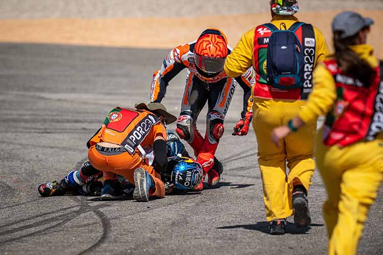 Marc Márquez «Meine Verletzung ist Nebensache» / MotoGP
