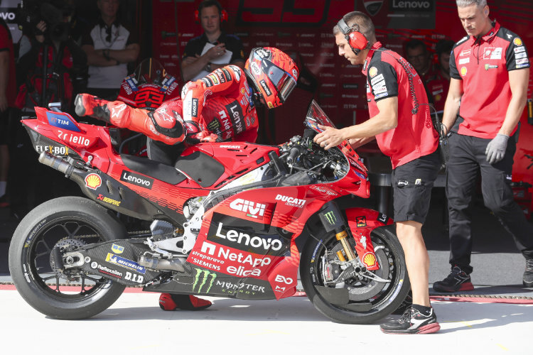 Marc Marquez verglich Aero-Pakete: Hier das aktuell homologierte