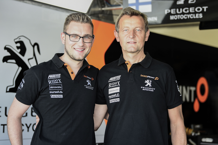 Die Teameigentümer Florian (li.) und Ingo Prüstel