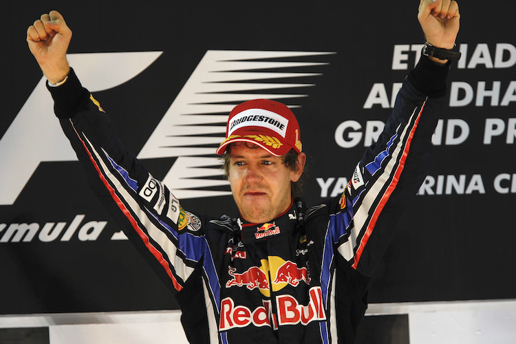 Sebastian Vettel wird in Abu Dhabi 2010 Weltmeister