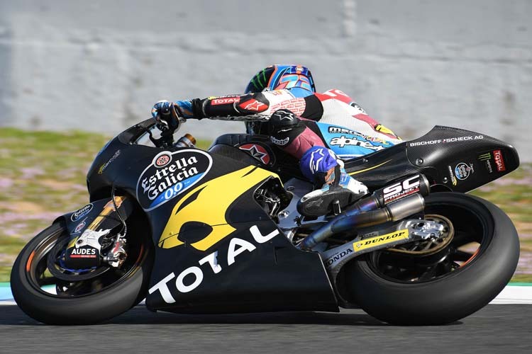 Alex Márquez muss sich erst wieder an seine Moto2-Maschine gewöhnen