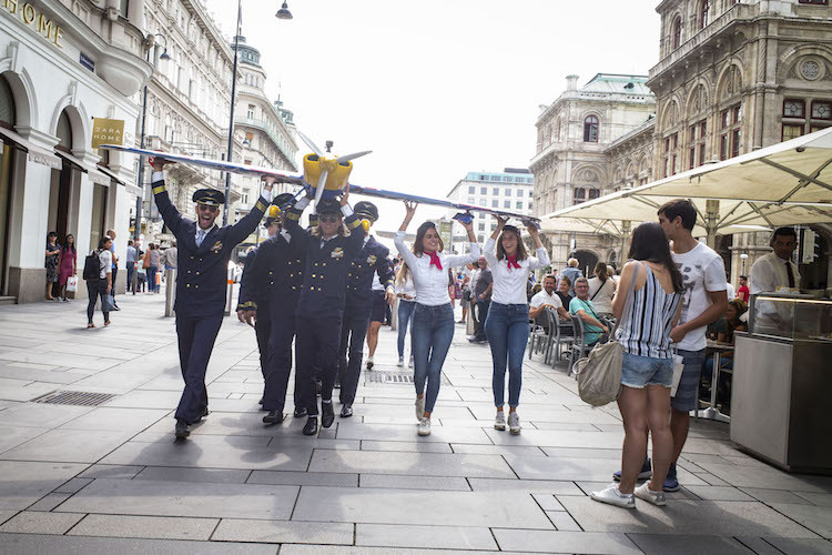 Das Red Bull Air Race macht Wien unsicher
