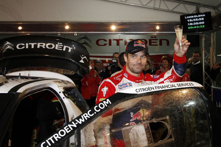 Loeb - Prost auf den achten WM-Titel