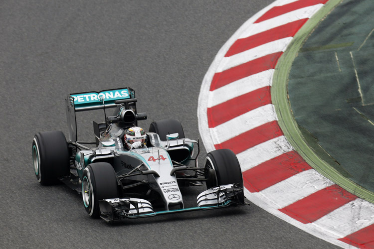 Lewis Hamilton reist nach seinem Testeinsatz in Barcelona ab
