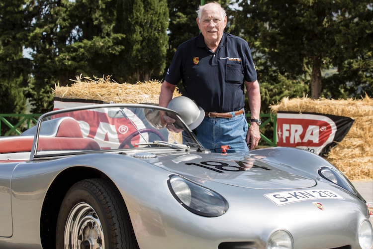 Herbert Linge, immer in Diensten von Porsche