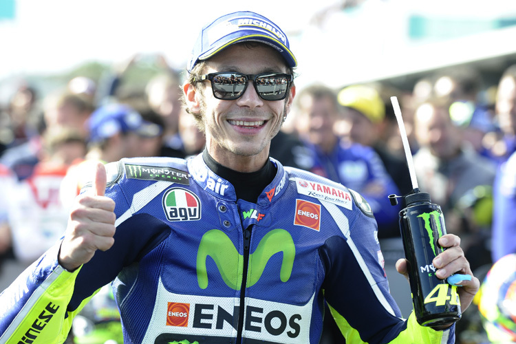 Valentino Rossi: «Das Wochenende in Malaysia ist physisch sehr anstrengend, aber ich bin gut in Form»