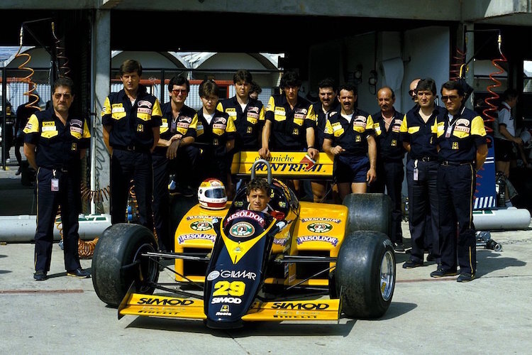 Das Minardi-Team 1985