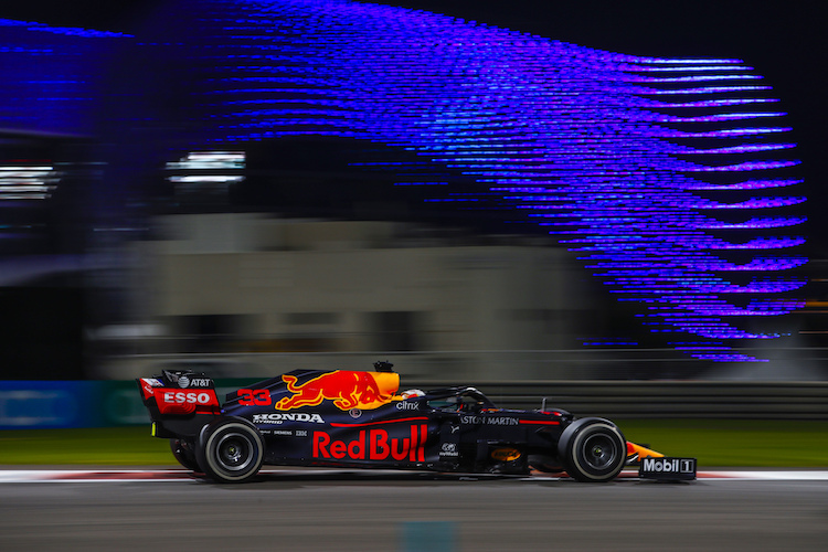 Max Verstappen (Red Bull Racing-Honda) beim Abu Dhabi-GP 2020