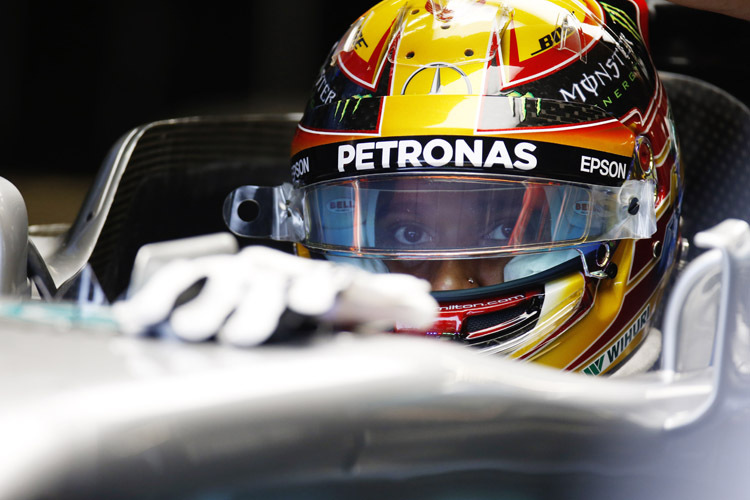 Lewis Hamilton gab im ersten Training in Austin das Tempo vor