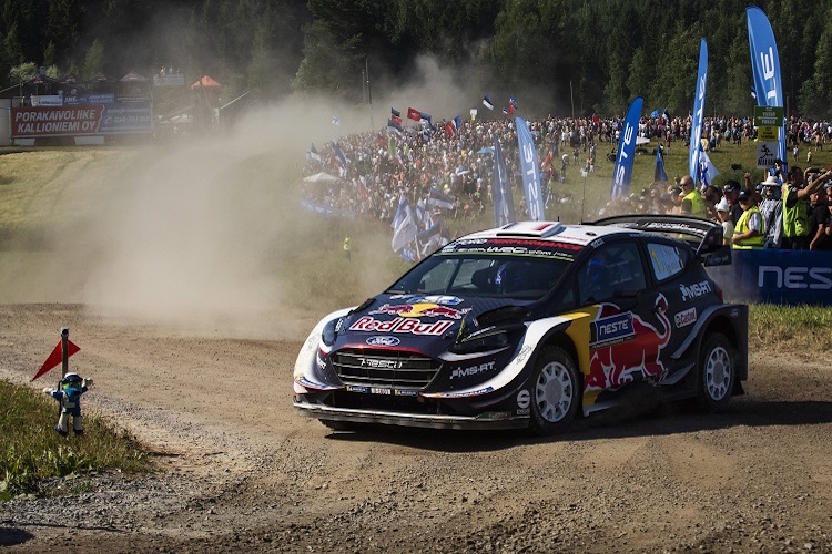 Sébastien Ogier konnte die vielen Finnen nicht überzeugen