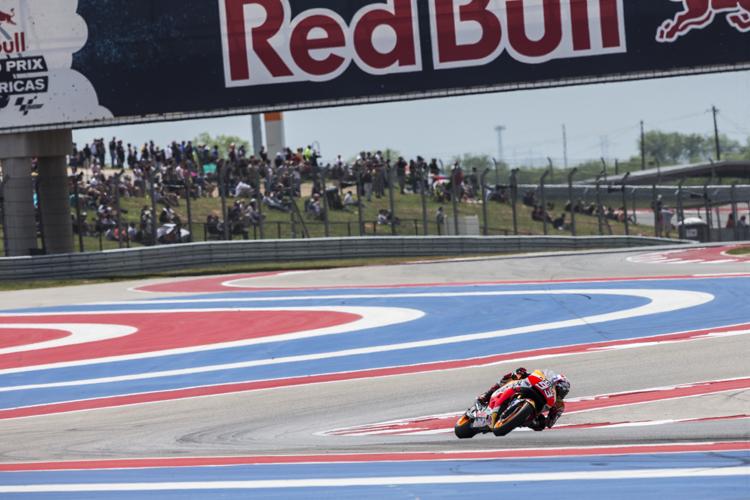 MotoGP-Weltmeister Marc Marquez ist in Austin bisher noch ungeschlagen