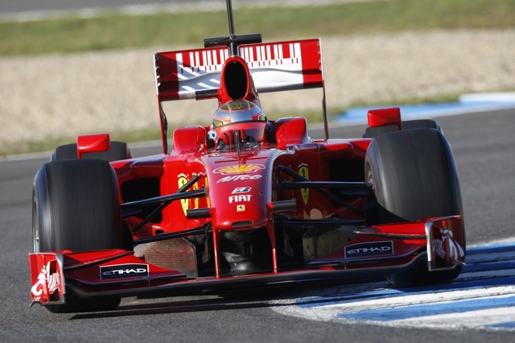Jules Bianchi im Ferrari F60