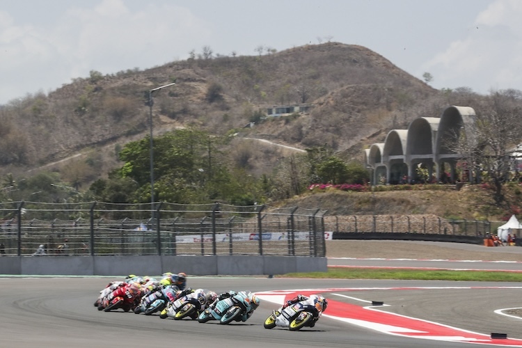 Collin Veijer führt den Moto3-GP in Indonesien an