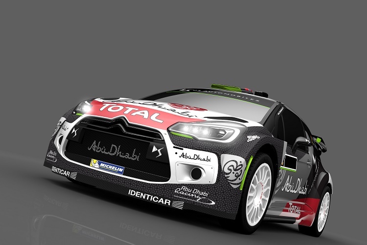 Der Citroën DS3 WRC von Mads Östberg im neuen Design