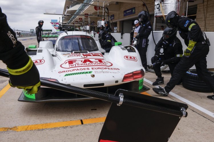 Boxenstopp beim privaten Porsche 963 von Proton Competition