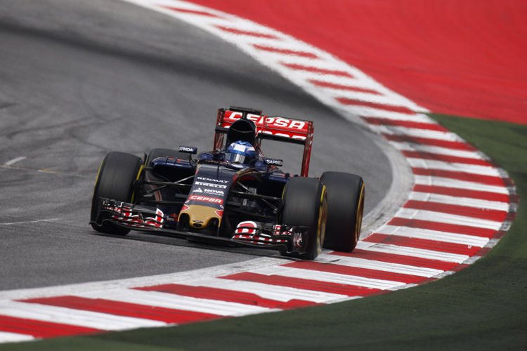 Marco Wittmann durfte 2015 im Formel-1-Renner von Toro Rosso testen