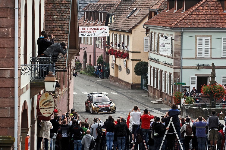 900. Bestzeit für Sébastien Loeb