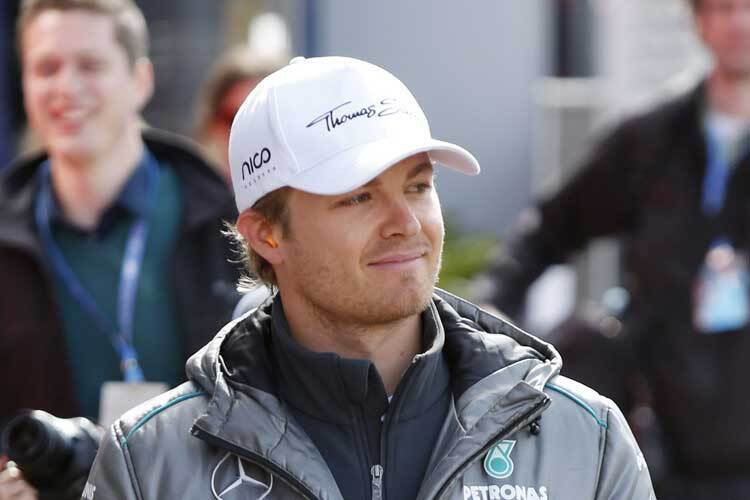 Nico Rosberg gibt sich gelassen