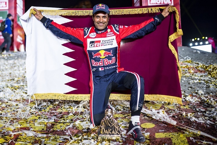 Nasser Al-Attiyah verpasste seinen vierten Sieg um 6.21 Minuten