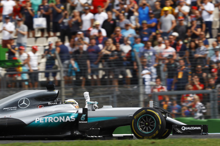 Lewis Hamilton gewann den Hockenheim-GP 2016