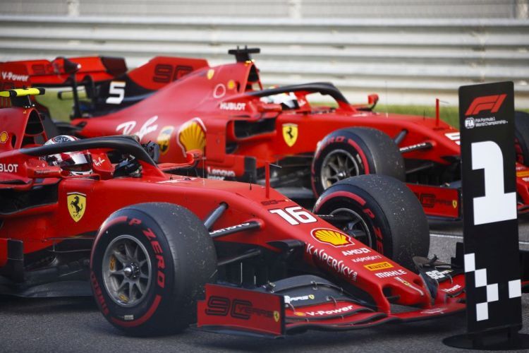 Charles Leclerc & Sebastian Vettel