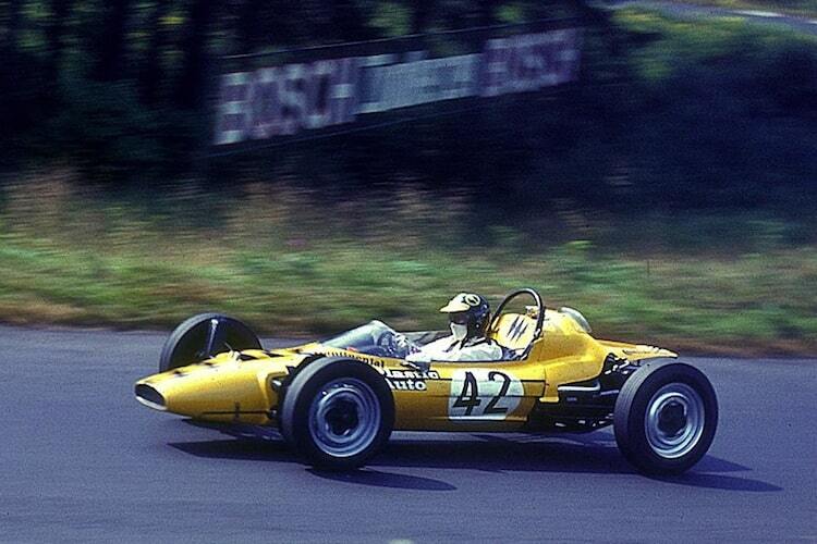 Werner im Mahag-Olympia Formel V, 1968 auf dem Nürburgring