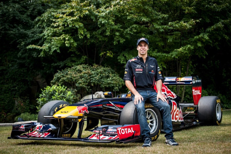 Er darf sicher ran: Felix da Costa für Red Bull Racing