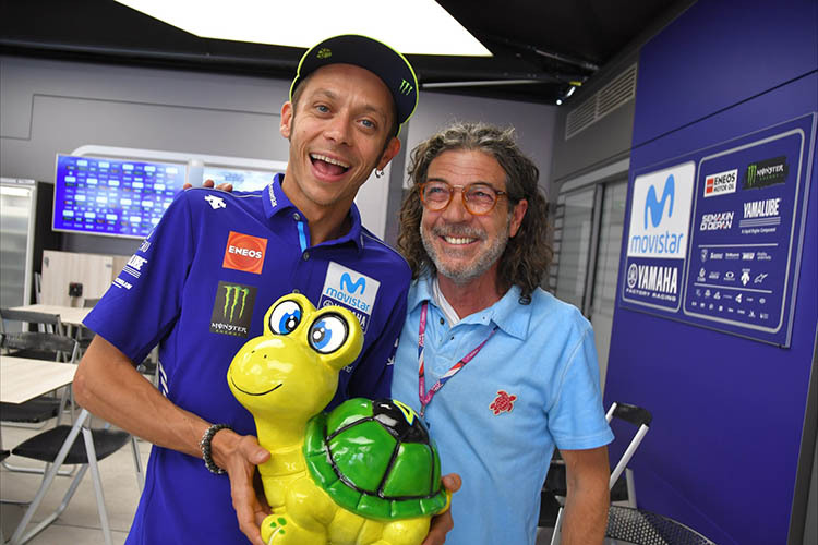 Valentino Rossi mit Fan Ozan Kutay