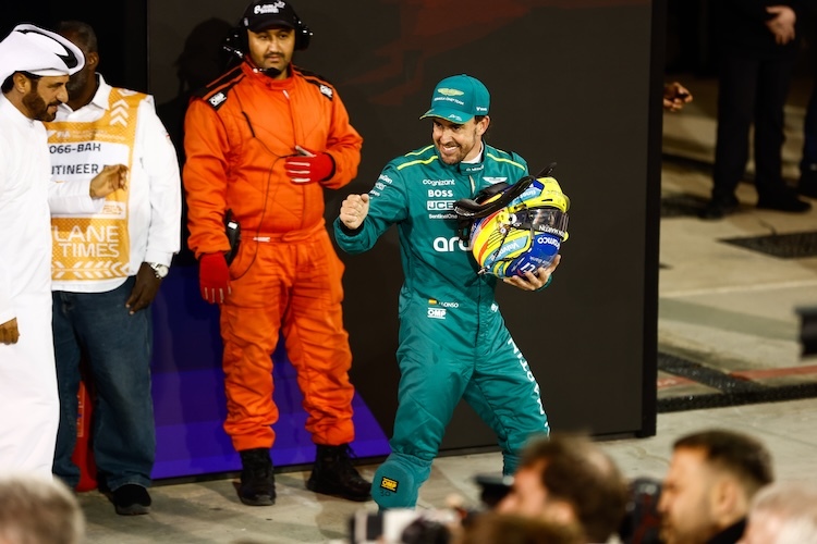 Fernando Alonso war nach dem Qualifying in Bahrain überrascht von der eigenen Konkurrenzfähigkeit