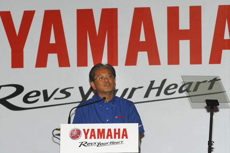 Yukihiro Ozaki ist General Manager in der Strategie-Division bei Yamaha Motorsport