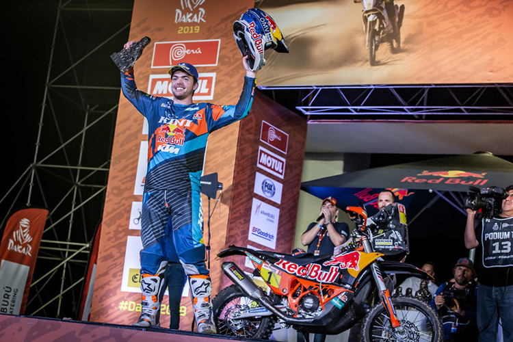 Matthias Walkner: Platz 2 bei der Dakar 2019