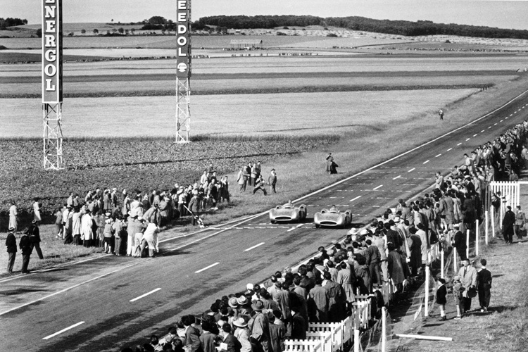 Der letzte Debüt-Doppelsieg: Mercedes in Reims 1954