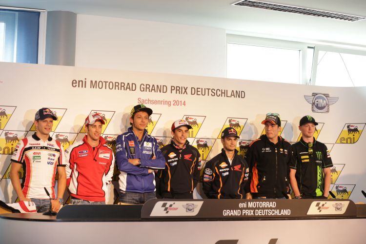Pressekonferenz zum Rennen am Sachsenring