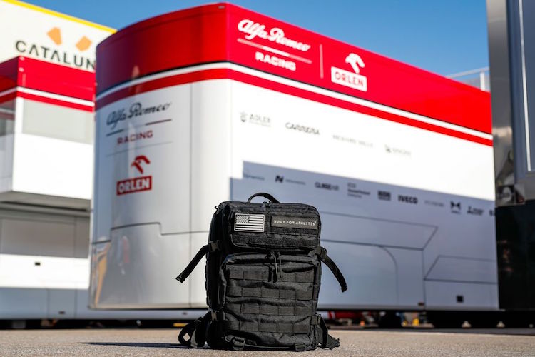 Alfa Romeo Racing Backpack from Built for Athletes