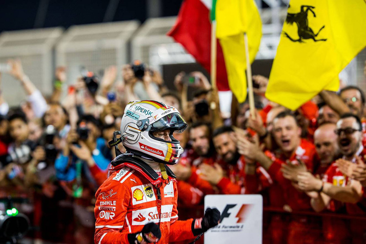 Sebastian Vettel will wie in Bahrain gewinnen