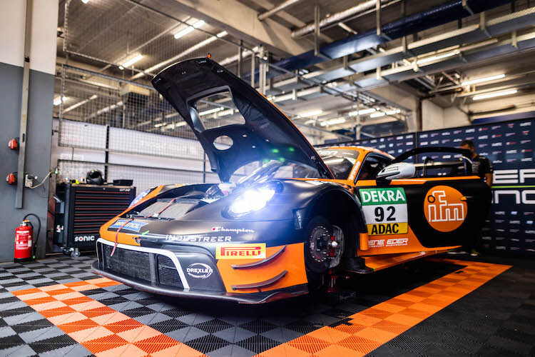  Der Huber Racing Porsche 911 GT3 R startet 2023 nicht mehr im ADAC GT Masters