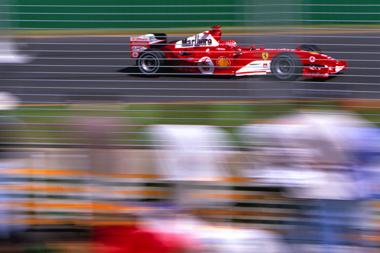 Michael Schumacher 2004 in Australien