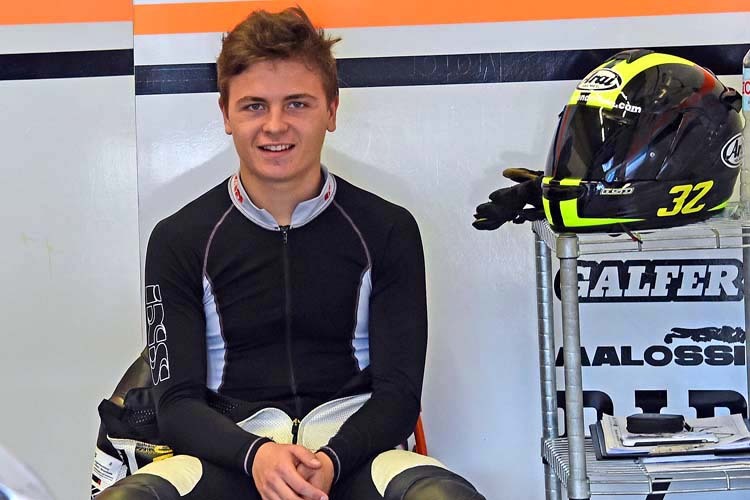Max Enderlein in Jerez: Arm-Pump-Probleme 