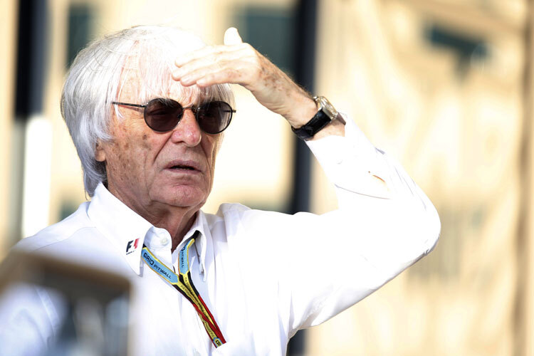 Bernie Ecclestone kommt mit immer neuen Ideen für die Formel 1